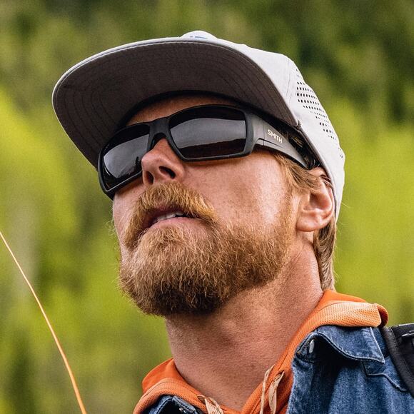 NWT SMITH Guide’s Choice Matte Black/Blue ChromaPop Polarized Sunglasses Unisex - Picture 6 of 7